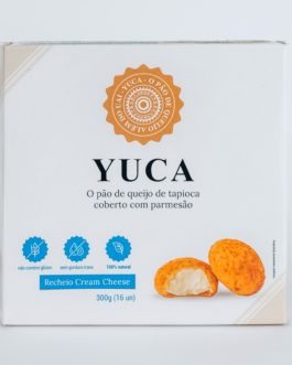 Yuca Recheio Cream Cheese – Caixa 300g | 16un